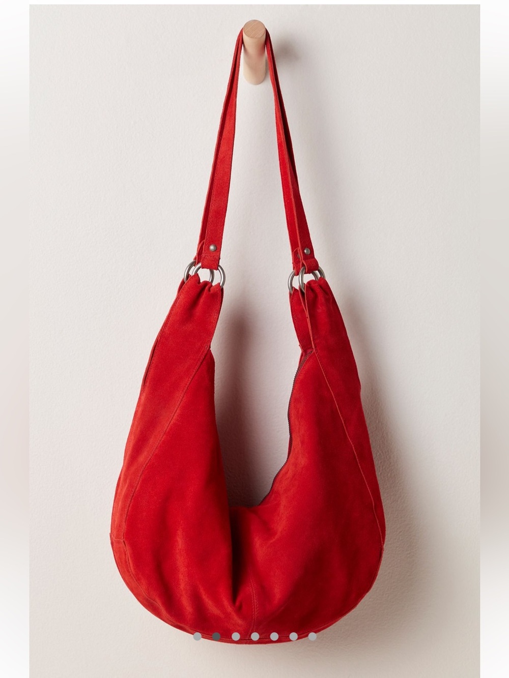 Free people suede tote